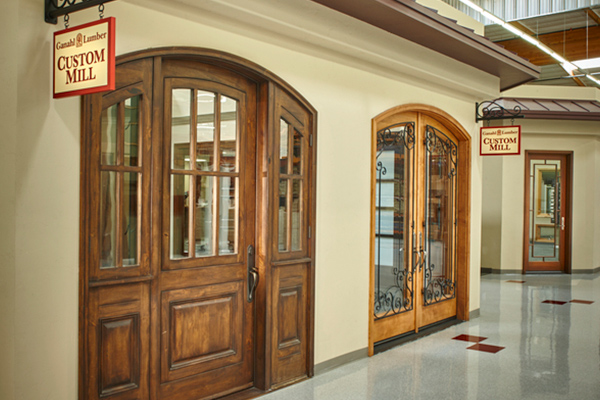 Ganahl custom mill showroom. 