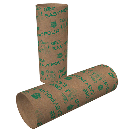 Greif easy Pour concrete cylinder forms. 